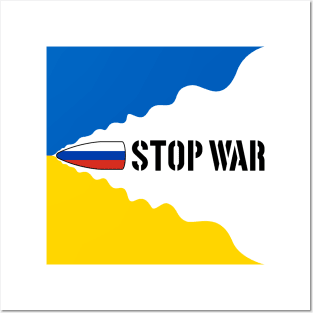 Concept stop the war in Ukraine Posters and Art